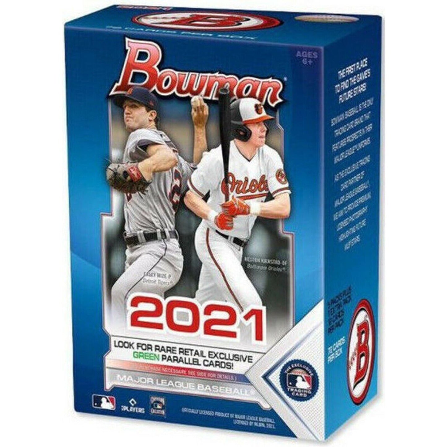 2021 Bowman Baseball 6-Pack Blaster Box