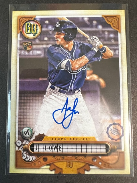 Josh Lowe – Tampa Bay Rays – 2022 Topps Gypsy Queen Autographed Rookie Card