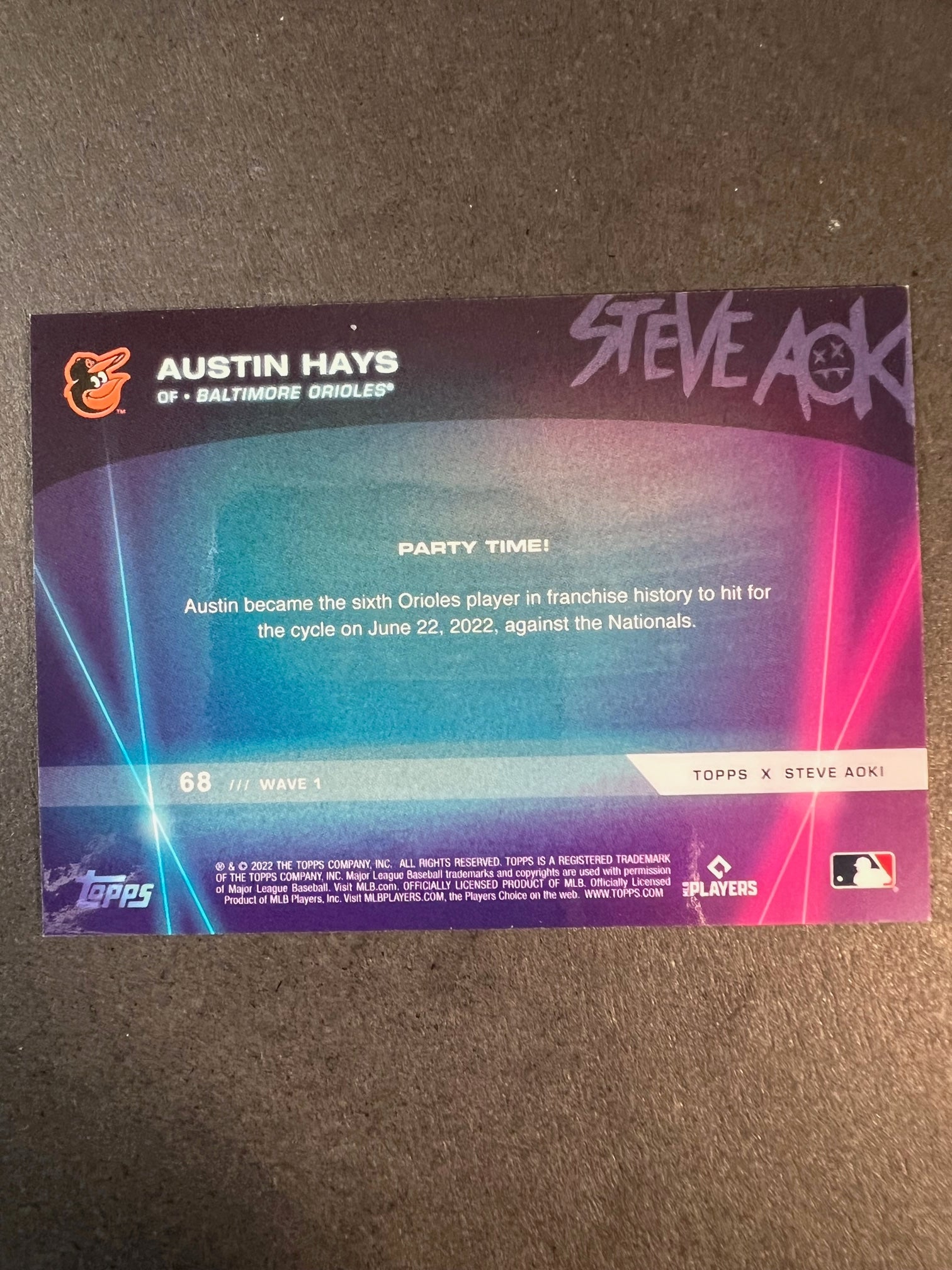 Austin Hays - Baltimore Orioles (MLB Baseball Card) 2022 Topps # 415 M –  PictureYourDreams