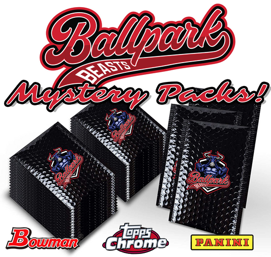 Baseball Card Mystery Pack - Ballpark Beasts' Silver Edition