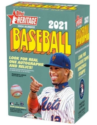 2021 Topps Heritage High Number Baseball 8-Pack Blaster Box
